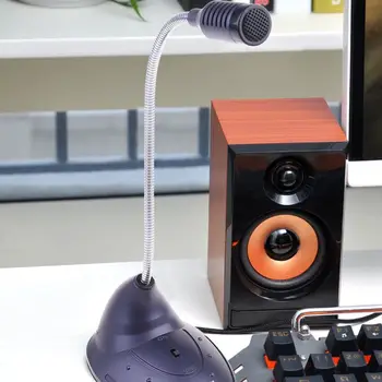 MC-309 Computer Microphone Flexible 3.5mm Plug Condenser Mic with Switch Control for Recording Gaming Chatting
MC-309 Computer Microphone Flexible 3.5mm Plug Condenser Mic with Switch Control for Recording Gaming Chatting