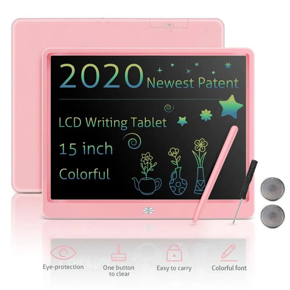 15"LCD Writing Tablet Electronic Digital Graphics Drawing Board 8.5"12" Doodle Pad with Stylus Pen for kids Christmas gift
15"LCD Writing Tablet Electronic Digital Graphics Drawing Board 8.5"12" Doodle Pad with Stylus Pen for kids Christmas gift