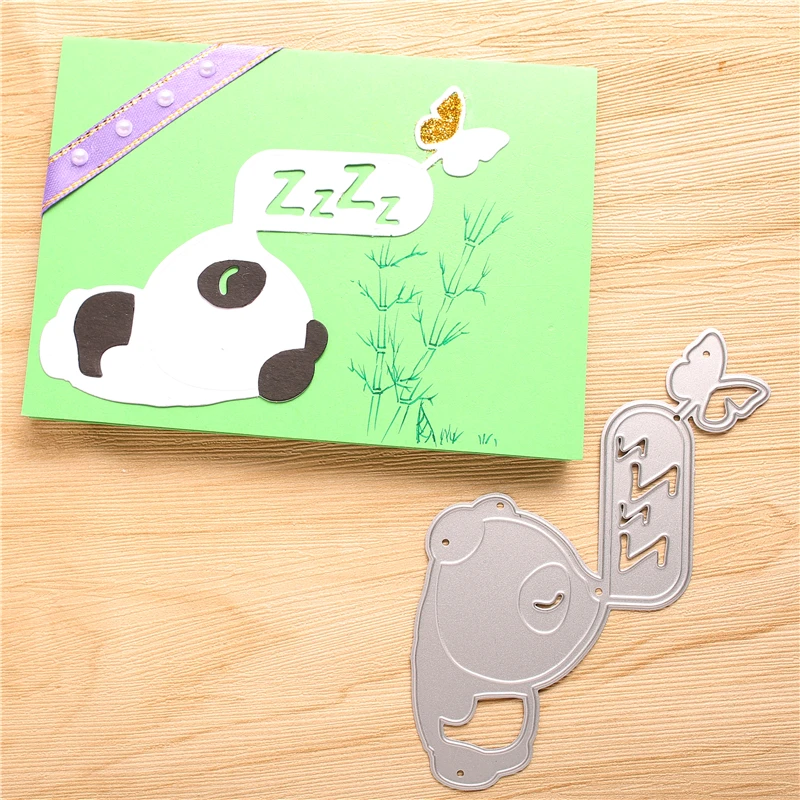 GJCrafts Sleeping Panda Dies Animal Metal Cutting Dies Scrapbooking for Card Making Embossing Cuts Craft New Dies for 2019
GJCrafts Sleeping Panda Dies Animal Metal Cutting Dies Scrapbooking for Card Making Embossing Cuts Craft New Dies for 2019