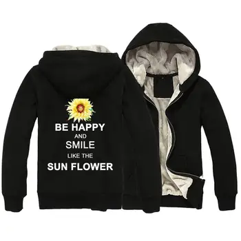 Smiling face Keep Calm Be Happy and smile like Sun flower Man Boy Parkas Full Zip Coat Plus Velvet Autumn Winter ZIIART
Smiling face Keep Calm Be Happy and smile like Sun flower Man Boy Parkas Full Zip Coat Plus Velvet Autumn Winter ZIIART