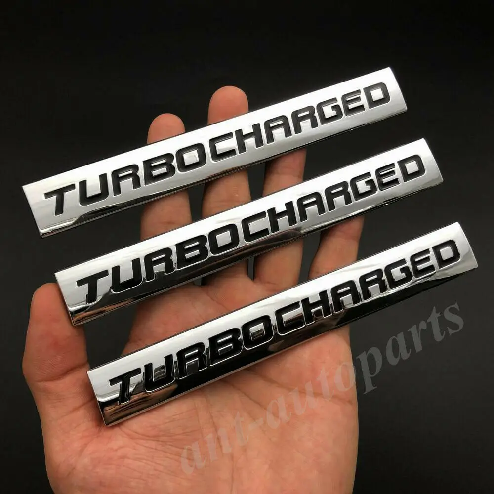 3x Metal Turbocharged Turbo Charged Engine Car Emblem Badge Sticker Supercharged
3x Metal Turbocharged Turbo Charged Engine Car Emblem Badge Sticker Supercharged