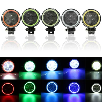 Motorcycle LED Headlight 12V 4D Lens Hi/Lo Beam RGB Angel Eye Halo Ring For Yamaha/Honda/Suzuki/Harley
Motorcycle LED Headlight 12V 4D Lens Hi/Lo Beam RGB Angel Eye Halo Ring For Yamaha/Honda/Suzuki/Harley