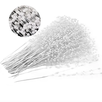 100PCS White Color Flower Bouquet Wire Stem Wedding Valentine Decoration Scrapbooking Artificial Pearl Flowers
100PCS White Color Flower Bouquet Wire Stem Wedding Valentine Decoration Scrapbooking Artificial Pearl Flowers