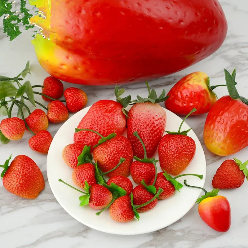 10 PCS simulation Fake strawberry fruits Artificial Vegetables fruit Model House Kitchen Party Home Decoration fruit
10 PCS simulation Fake strawberry fruits Artificial Vegetables fruit Model House Kitchen Party Home Decoration fruit