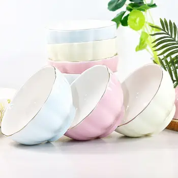 4 Pieces of Ceramic Bowl Tableware Simple Personality Creative Pumpkin Phnom Penh Bowl Home Drink Soup Bowl Dinner Bowl Set
4 Pieces of Ceramic Bowl Tableware Simple Personality Creative Pumpkin Phnom Penh Bowl Home Drink Soup Bowl Dinner Bowl Set