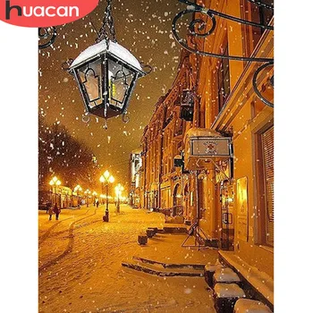 HUACAN Diamond Painting Winter Diamond Embroidery Landscape Diamond Mosaic Full Drill Square Picture Of Rhinestone Wall Stickers
HUACAN Diamond Painting Winter Diamond Embroidery Landscape Diamond Mosaic Full Drill Square Picture Of Rhinestone Wall Stickers