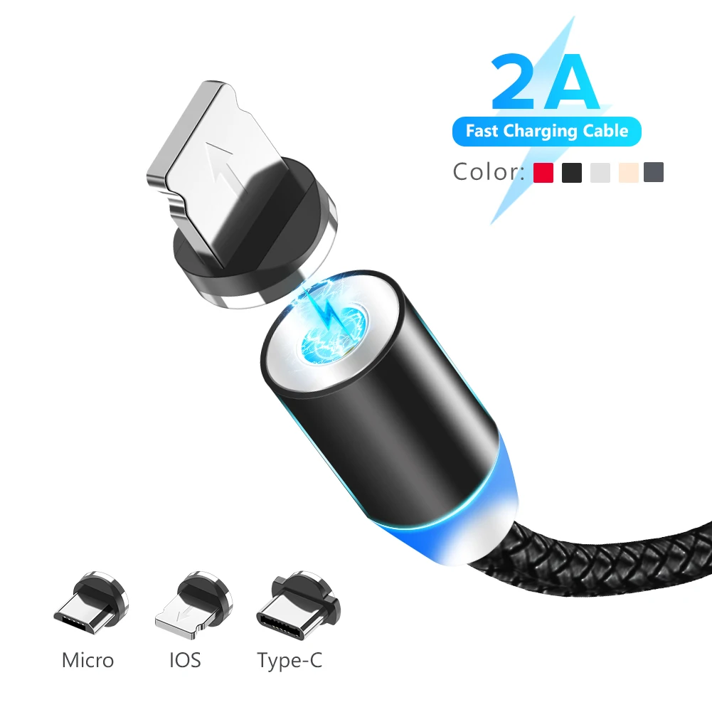 3.3ft 1m Magnetic High Speed Micro USB Type C Fast Charging Nylon Braided Cable For iPhone Samsung Huawei Xiaomi LG Vivo
3.3ft 1m Magnetic High Speed Micro USB Type C Fast Charging Nylon Braided Cable For iPhone Samsung Huawei Xiaomi LG Vivo