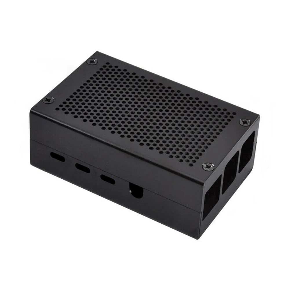 Durable Shell Practical Enclosure Protective Case Aluminum Alloy Easy Install Exterior Metal Cooling Box For Raspberry Pi 4
Durable Shell Practical Enclosure Protective Case Aluminum Alloy Easy Install Exterior Metal Cooling Box For Raspberry Pi 4