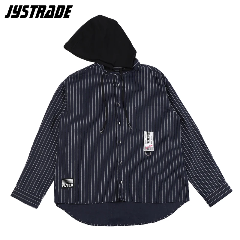 korean style casual streetwear striped shirt men hooded blouses long sleeve shirt tees male fashion tops hat
korean style casual streetwear striped shirt men hooded blouses long sleeve shirt tees male fashion tops hat
