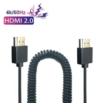 Superfine 1.2M HDMI to HDMI Cable HDMI male to male Stretch Spring Curl Flexible Cable 4k*2k 60Hz 2.0 OD 3.2mm
Superfine 1.2M HDMI to HDMI Cable HDMI male to male Stretch Spring Curl Flexible Cable 4k*2k 60Hz 2.0 OD 3.2mm