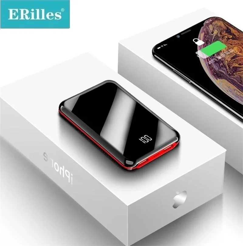 Внешний мини-аккумулятор на 20000 мА · ч для iPhone 12 Pro Max Huawei Samsung Xiaomi | Мобильные