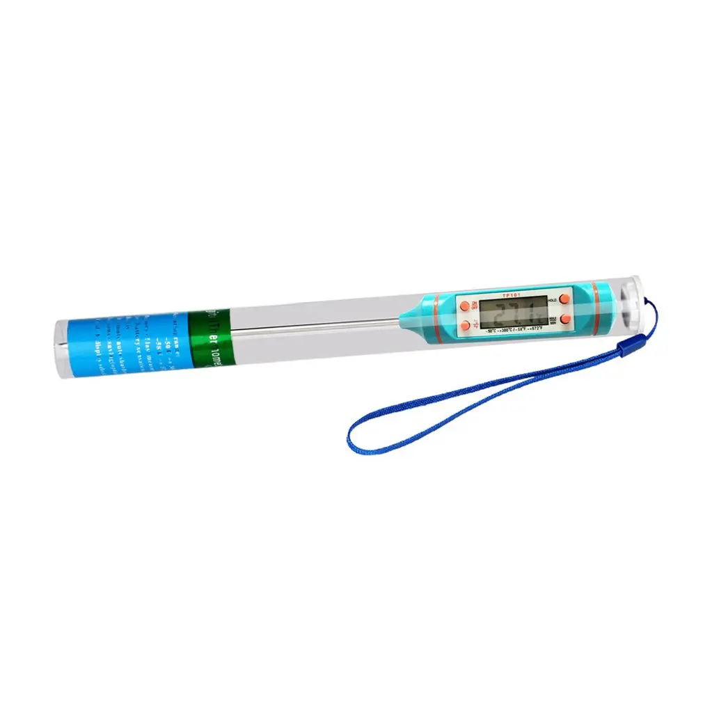 TP101 Cooking Food Meat Thermometer Digital LCD Screen Stainless Steel Probe Kitchen Oven Barbecue Liquid Cooking Supplies
TP101 Cooking Food Meat Thermometer Digital LCD Screen Stainless Steel Probe Kitchen Oven Barbecue Liquid Cooking Supplies