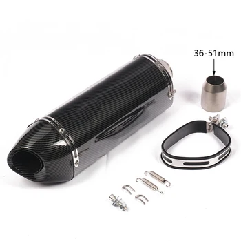 Universal Motorcycle Exhaust Pipe Escape Modified Moto Muffler for Z800 Z900 NC750X Ninja 400 GSX750R K6 K7 K8 R6 CBR300 R6
Universal Motorcycle Exhaust Pipe Escape Modified Moto Muffler for Z800 Z900 NC750X Ninja 400 GSX750R K6 K7 K8 R6 CBR300 R6