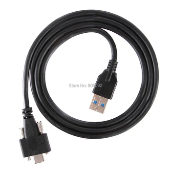 High quality 1M USB 3.1 Type-C Locking Connector to Standard USB3.0 Data Cable With Panel Mount Screw for Camera PC computer
High quality 1M USB 3.1 Type-C Locking Connector to Standard USB3.0 Data Cable With Panel Mount Screw for Camera PC computer