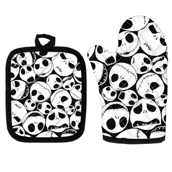 Nightmare Before Christmas Design Polyester Oven Glove Heatproof Mitten Oven Mitts and Potholder mat for Kitchen News
Nightmare Before Christmas Design Polyester Oven Glove Heatproof Mitten Oven Mitts and Potholder mat for Kitchen News