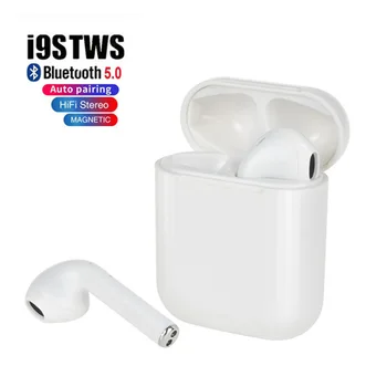 

i9s TWS Mini Wireless Bluetooth 5.0 earplugs Earphone Earbud Stereo Binaural Calling With Charging Box Mic For Xiaomi iPhoe