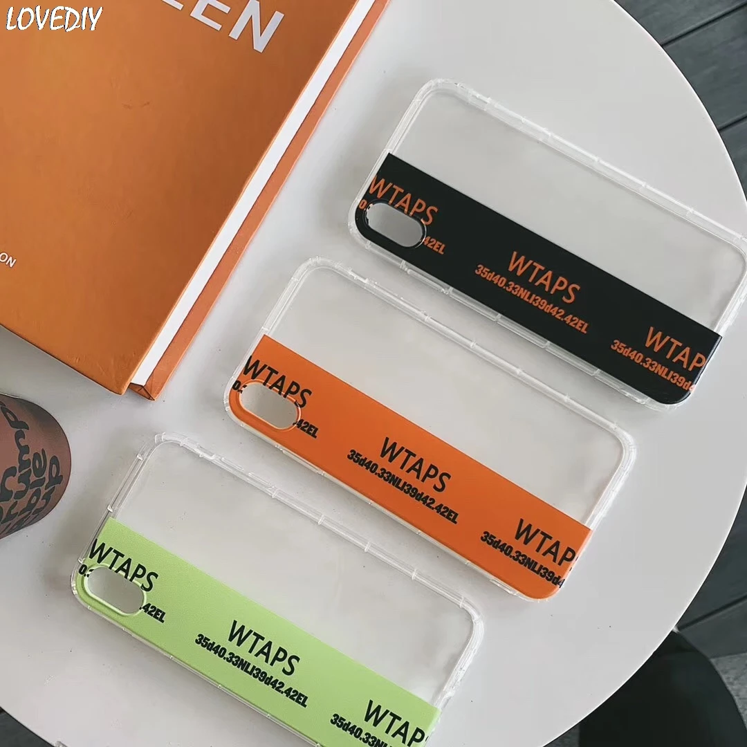 Japan fashion Brands trend WTAPS Design pattern Case For iPhone X XS Max Xr 7 8 6 6s Plus luxury Transparent soft Candy Cover
Japan fashion Brands trend WTAPS Design pattern Case For iPhone X XS Max Xr 7 8 6 6s Plus luxury Transparent soft Candy Cover