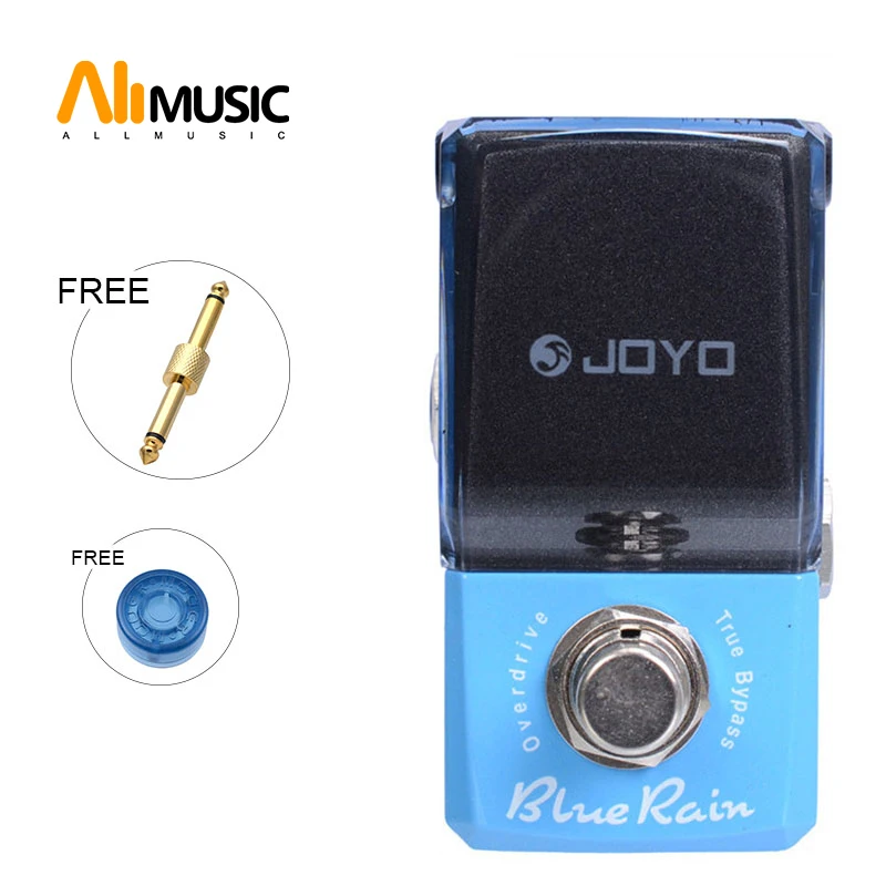 

Joyo Blue Rain Overdrive Effect guitar pedal JF-311 New Ironman Mini Series Effect Pedal with Pedal connector And MOOER Knob