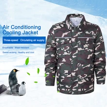 Fan Jacket Summer Air Conditioning Cool Coat With 2 USB Powered Fans Outdoor Sun Protection Clothing Cooling Jacket
Fan Jacket Summer Air Conditioning Cool Coat With 2 USB Powered Fans Outdoor Sun Protection Clothing Cooling Jacket