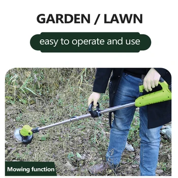 Lawn Mower газонокосилка электро Cordless Weeder 24V Lithium Battery газонокосилка Pruning Tool Grass Trimmer Brush Cutter
Lawn Mower газонокосилка электро Cordless Weeder 24V Lithium Battery газонокосилка Pruning Tool Grass Trimmer Brush Cutter
