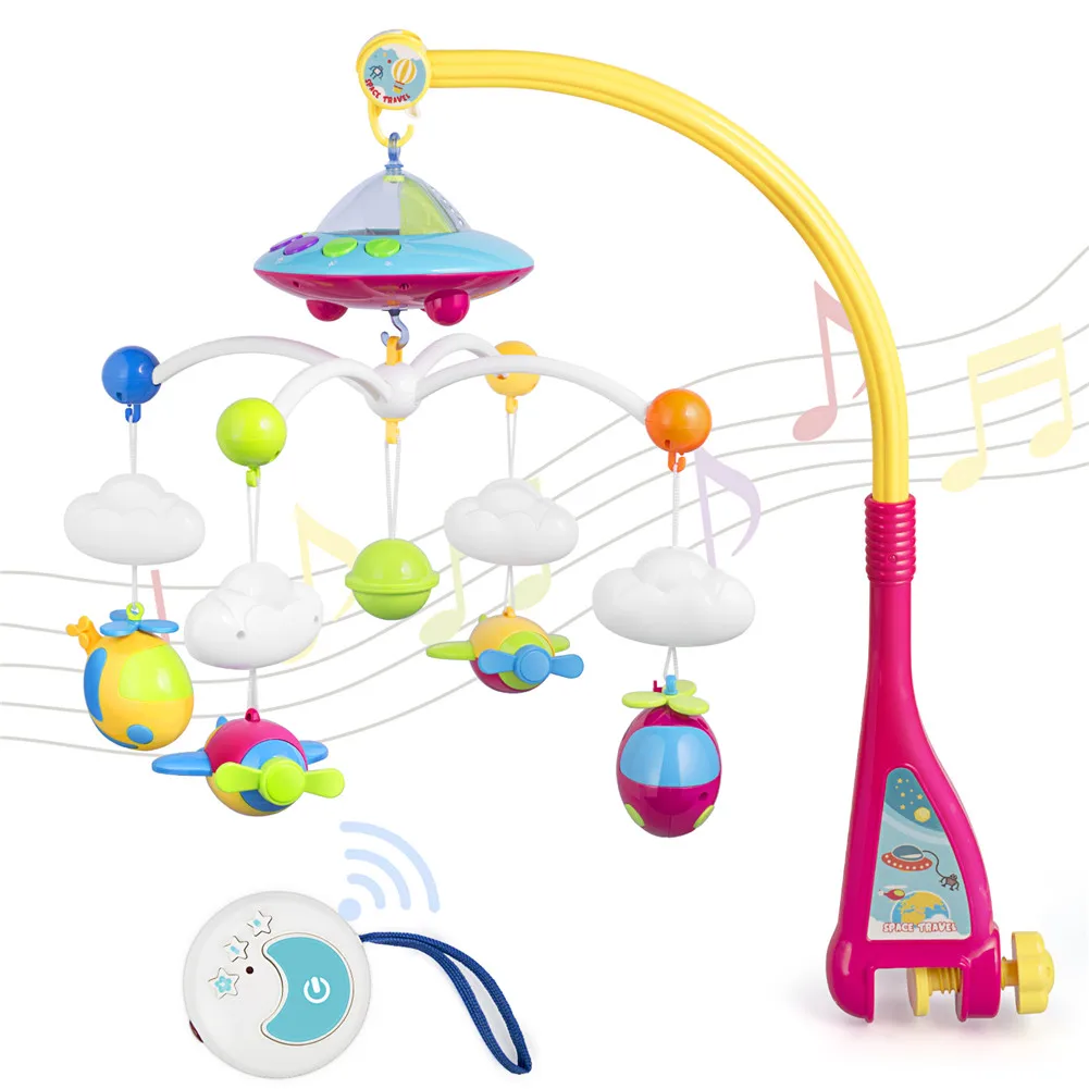 Kids Baby Rattles Crib Mobiles Toy Space Bed Bell Starry with Remote Control Light Music Projection Newborn Infant Baby Boy Toys
Kids Baby Rattles Crib Mobiles Toy Space Bed Bell Starry with Remote Control Light Music Projection Newborn Infant Baby Boy Toys