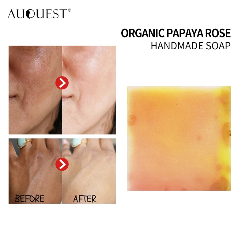 AuQuest Organic Handmade Whitening Face Soap 100g Moisturizing Oil Control Shrink Pores Face Cleaning Body Exfoliating Skin Care
AuQuest Organic Handmade Whitening Face Soap 100g Moisturizing Oil Control Shrink Pores Face Cleaning Body Exfoliating Skin Care