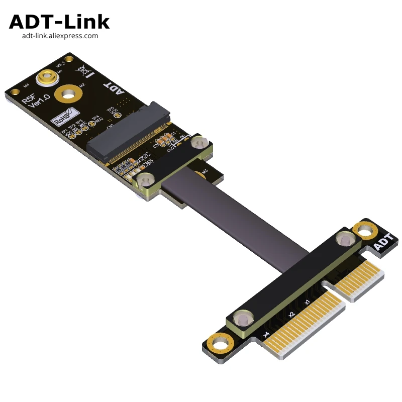 PCIe x4 To M.2 A.E. key WiFi adapter Card Extension Riser cable PCI-Express M2 A E Key Conversion Adapter
PCIe x4 To M.2 A.E. key WiFi adapter Card Extension Riser cable PCI-Express M2 A E Key Conversion Adapter