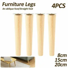 4PCS Wood Furniture Legs Tapered Feet For Inclined Cone Sofa Table Chair Stool Replacement Feet Sloping Foot 15cm With Gasket
4PCS Wood Furniture Legs Tapered Feet For Inclined Cone Sofa Table Chair Stool Replacement Feet Sloping Foot 15cm With Gasket