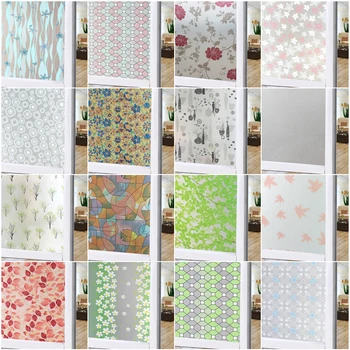 New 45X100cm Frosted Opaque Stained Glass Window Film Privacy Foil Self Adhesive Window Sticker PVC Waterproof Bedroom Bathroom
New 45X100cm Frosted Opaque Stained Glass Window Film Privacy Foil Self Adhesive Window Sticker PVC Waterproof Bedroom Bathroom