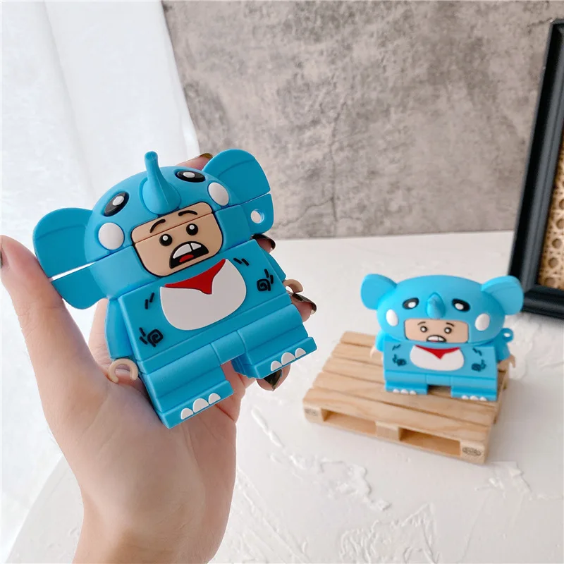 Elephant Building Block Toy Blue Cartoon Case For AirPods 1 2 Pro Soft Silicone Wireless Bluetooth Earphone Protect Cover Funda
Elephant Building Block Toy Blue Cartoon Case For AirPods 1 2 Pro Soft Silicone Wireless Bluetooth Earphone Protect Cover Funda