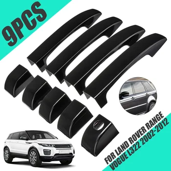 9Pcs Car Exterior Door Handle Covers Gloss Black For Land Rover Range for V ogue L322 2002-2012 Exterior Door Handle Protection
9Pcs Car Exterior Door Handle Covers Gloss Black For Land Rover Range for V ogue L322 2002-2012 Exterior Door Handle Protection