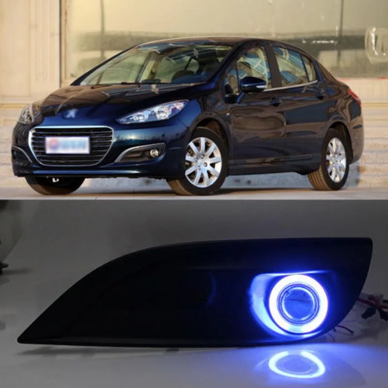 New Innovative COB Fog Light Angel Eye Bumper Projector Lens for Peugeot 308 2012
New Innovative COB Fog Light Angel Eye Bumper Projector Lens for Peugeot 308 2012