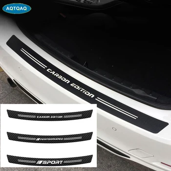 1Pcs 5D Carbon Fiber Vinyl Decal Stickers Car Rear Bumper Trunk Load Edge Protector Guard Trim Universal for BMW All Series
1Pcs 5D Carbon Fiber Vinyl Decal Stickers Car Rear Bumper Trunk Load Edge Protector Guard Trim Universal for BMW All Series