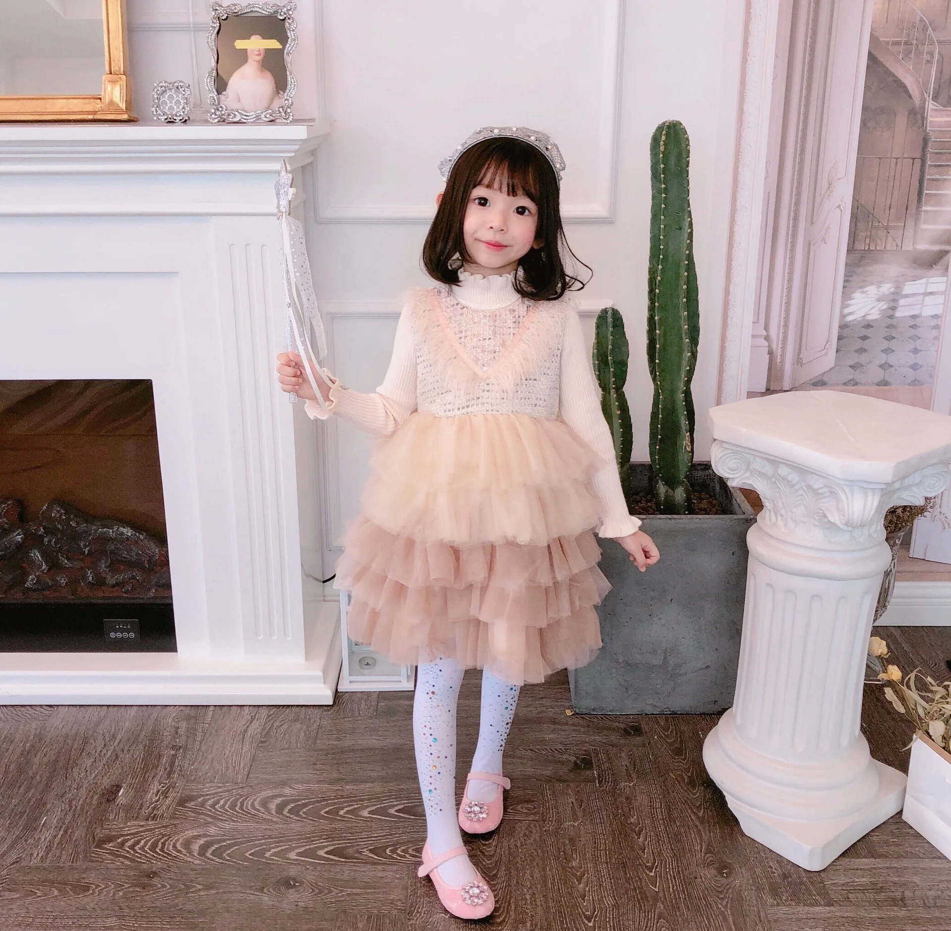 Girls Sequined Layered Dress Vest Dress 2019 Fall/winter New Sweet Pink Toddler Girl Princess Dress Christmas Dress Tutu Dress
Girls Sequined Layered Dress Vest Dress 2019 Fall/winter New Sweet Pink Toddler Girl Princess Dress Christmas Dress Tutu Dress
