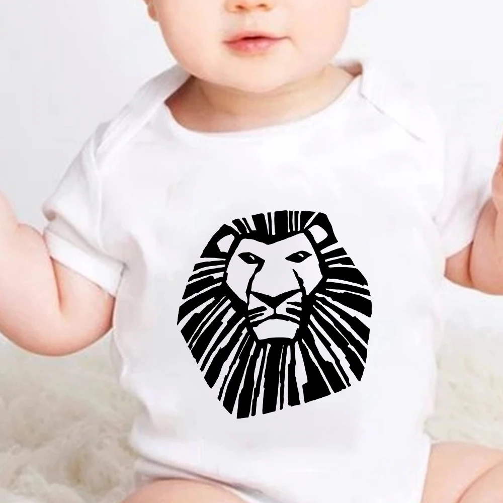 Disney Lion King Simba Print Baby Romper Fashion Tops Toddler Bodysuits Graphic Newborn Clothes Infant Jumpsuit
Disney Lion King Simba Print Baby Romper Fashion Tops Toddler Bodysuits Graphic Newborn Clothes Infant Jumpsuit