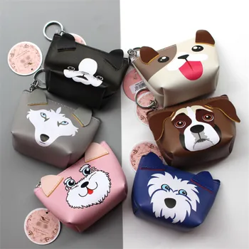 Hot Cute Cartoon Pattern 3D Dog Coin Purse Design Mini Lovely Women Purses Carry Small Change Good Coin Key Ring Money Bag
Hot Cute Cartoon Pattern 3D Dog Coin Purse Design Mini Lovely Women Purses Carry Small Change Good Coin Key Ring Money Bag