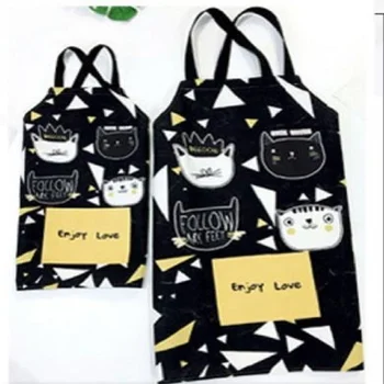 1Pcs/Set Parent-child Sleeveless Apron Oil-proof Waterproof Pinafore Children Linen Bibs Cartoon Illustrated Apron Cleaning Tool
1Pcs/Set Parent-child Sleeveless Apron Oil-proof Waterproof Pinafore Children Linen Bibs Cartoon Illustrated Apron Cleaning Tool