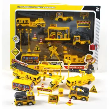 Creative Pull Back Car Model Toy Mini Engineering Car Model Tractor Toy Dump Truck Model Classic Toy Vehicle Mini Gift For Boys 
Creative Pull Back Car Model Toy Mini Engineering Car Model Tractor Toy Dump Truck Model Classic Toy Vehicle Mini Gift For Boys