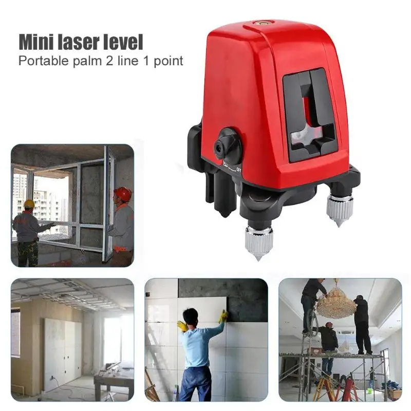 2 Line 1 Point Laser Level Rotary Horizontal/Vertical Self-leveling Excellent Durable and Practical ABS Alloy Instruments
2 Line 1 Point Laser Level Rotary Horizontal/Vertical Self-leveling Excellent Durable and Practical ABS Alloy Instruments