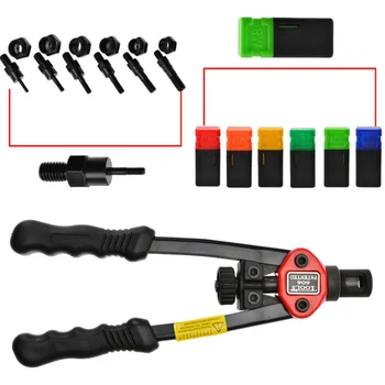 BT-606 330mm Auto Riveting Tool Nut Riveter Blind Hand Heavy M3 M4 M5 M6 M8 M10 W/ Box Manual Riveter
BT-606 330mm Auto Riveting Tool Nut Riveter Blind Hand Heavy M3 M4 M5 M6 M8 M10 W/ Box Manual Riveter