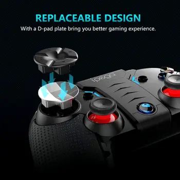 Ipega PG-9099 Wolverine Bluetooth Gaming Controller Dual Motor Turbo Gamepad support 6.2in Smart Phone switch for Android
Ipega PG-9099 Wolverine Bluetooth Gaming Controller Dual Motor Turbo Gamepad support 6.2in Smart Phone switch for Android
