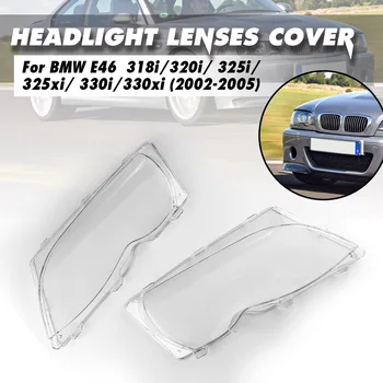 2 Pcs Car Lights Headlight Lens Shell Lamp Cover Replacement Glass For BMW E46 318i/320i/ 325i/ 325xi/ 330i/330xi (2002-2005)
2 Pcs Car Lights Headlight Lens Shell Lamp Cover Replacement Glass For BMW E46 318i/320i/ 325i/ 325xi/ 330i/330xi (2002-2005)