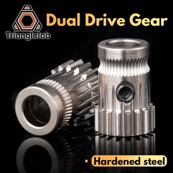 trianglelab Drivegear kit dual drive gear extruder kit Mini Bowden Extruder Cloned Btech upgrade for Prusa i3 3d printer gear
trianglelab Drivegear kit dual drive gear extruder kit Mini Bowden Extruder Cloned Btech upgrade for Prusa i3 3d printer gear