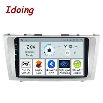 Idoing 9"PX6 Android Car Radio Multimedia Player ForToyota Camry 6 XV 40 50 2006-2011 GPS Navigation Bluetooth 5.0 head unit
Idoing 9"PX6 Android Car Radio Multimedia Player ForToyota Camry 6 XV 40 50 2006-2011 GPS Navigation Bluetooth 5.0 head unit