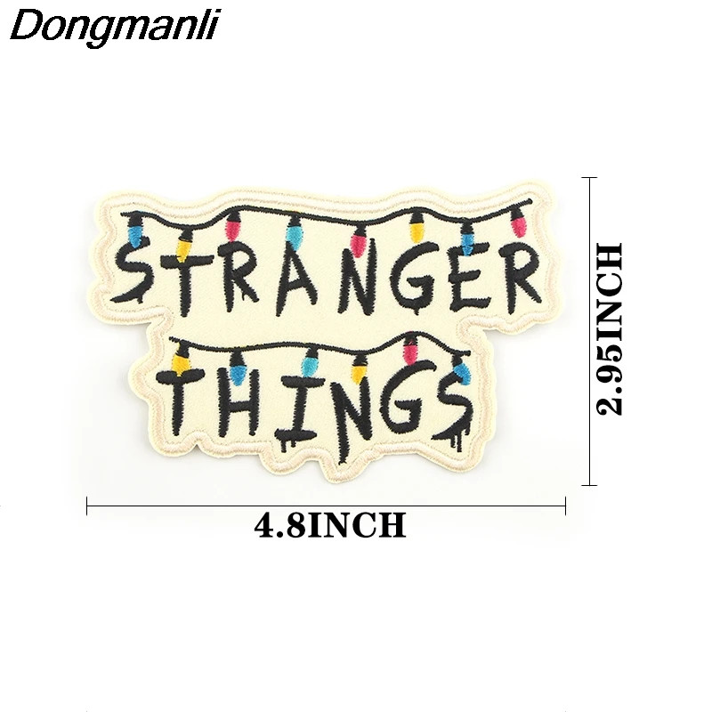 Stranger Things tv Sticker for Clothing Applications Patches on Clothes Iron Embroidered Patch for Backpack Handbag Badge
Stranger Things tv Sticker for Clothing Applications Patches on Clothes Iron Embroidered Patch for Backpack Handbag Badge