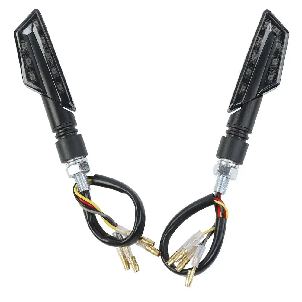 Universal Motorcycle LED Turn Signal Lights Indicators Amber Red Blinker Lamp 
Universal Motorcycle LED Turn Signal Lights Indicators Amber Red Blinker Lamp
