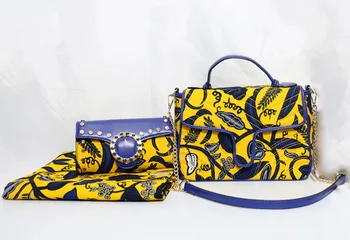 ankara african wax print fabric african fabric shoulder bag 6yards cotton fabric with 2pcs handbag women party bags TN-A32
ankara african wax print fabric african fabric shoulder bag 6yards cotton fabric with 2pcs handbag women party bags TN-A32