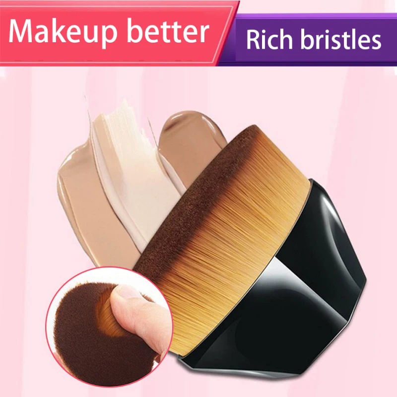 New Arrival Makeup Foundation Brush Blush Hexagon Shape Makeup Brush Thick Tight Brushes Professional Makeup Tools
New Arrival Makeup Foundation Brush Blush Hexagon Shape Makeup Brush Thick Tight Brushes Professional Makeup Tools