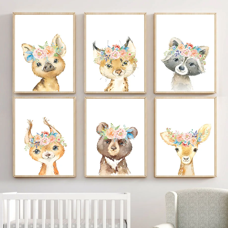 Bear deer Pointy Ear Animal Cartoon Wall Art Canvas Painting Nordic Posters And Prints Wall Pictures For Living Room Decor
Bear deer Pointy Ear Animal Cartoon Wall Art Canvas Painting Nordic Posters And Prints Wall Pictures For Living Room Decor