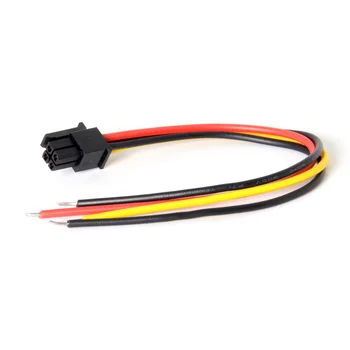 ATX Molex Cable Micro Fit Pitch 3.0mm 4Pin Male to Open Wire Power Adapter Cable 15cm 20AWG UL1007
ATX Molex Cable Micro Fit Pitch 3.0mm 4Pin Male to Open Wire Power Adapter Cable 15cm 20AWG UL1007